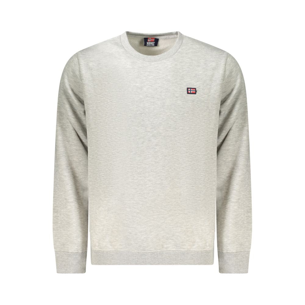 Norway 1963 Grigio Cotton Men Sweatshirt - Eljoys Fashion 