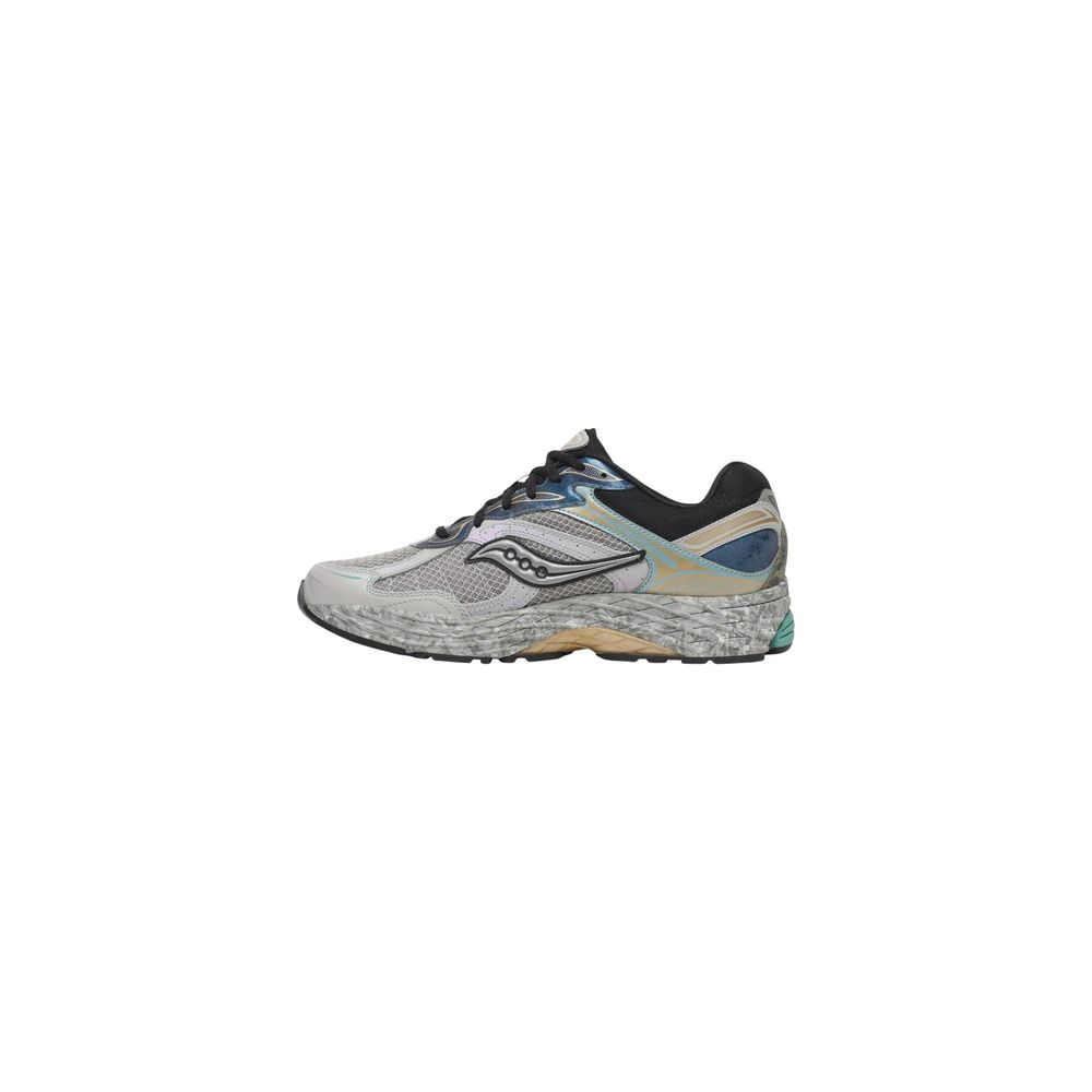 Saucony Gray Synthetic Athletic Sneakers - Eljoys Fashion 