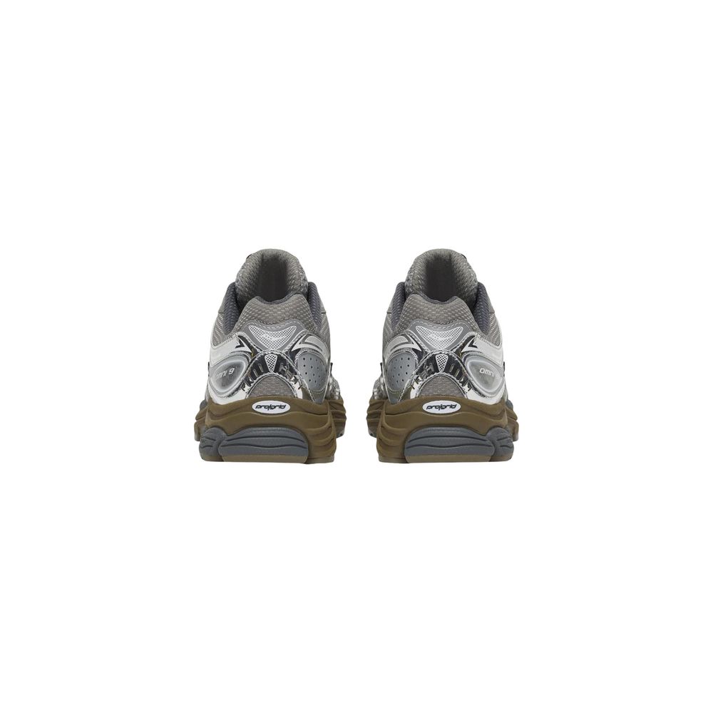 Saucony Silver Synthetic Athletic Sneakers - Eljoys Fashion 