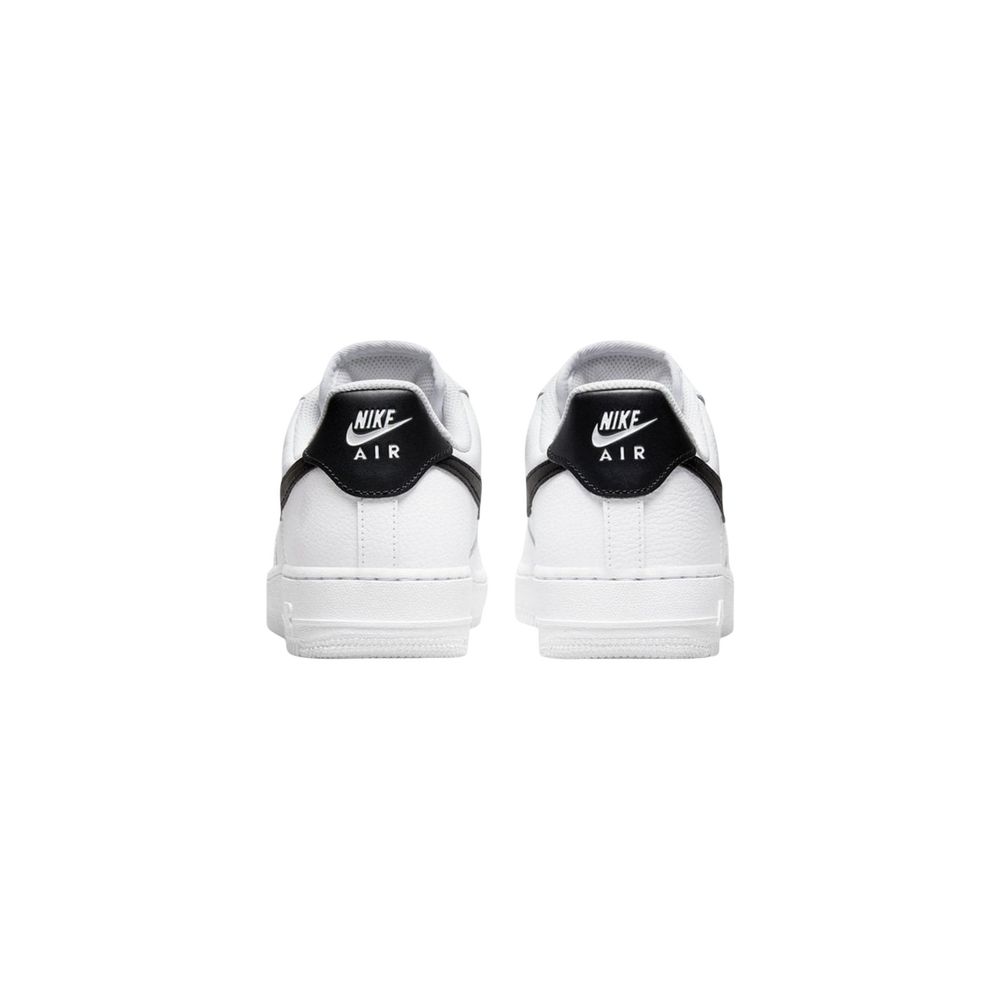 Nike Black And White Leather Low Top Sneakers - Eljoys Fashion 