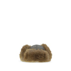 Miu Miu Gray Polyamide Sunhat - Eljoys Fashion 