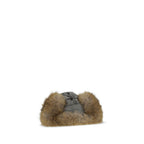Miu Miu Gray Polyamide Sunhat - Eljoys Fashion 