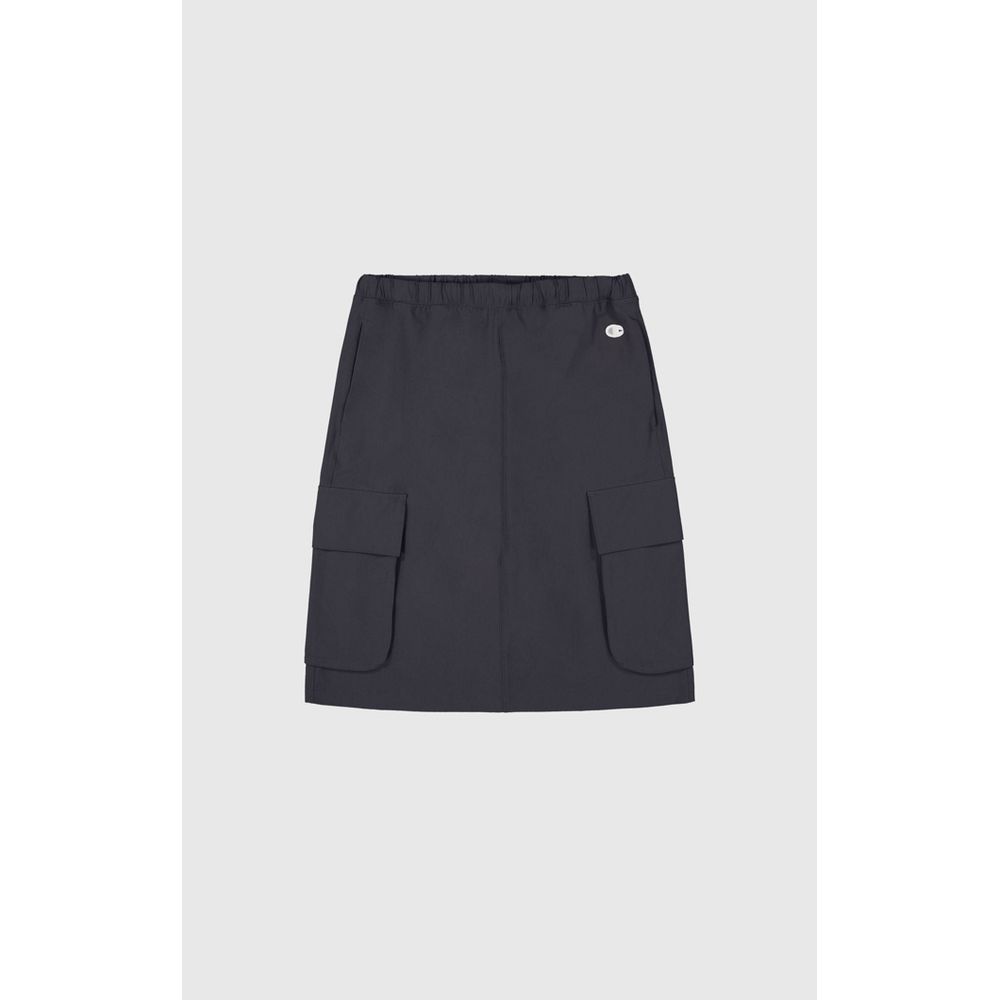 Champion Black Polyamide Midi Skirt - Eljoys Fashion 