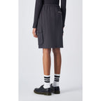 Champion Black Polyamide Midi Skirt - Eljoys Fashion 