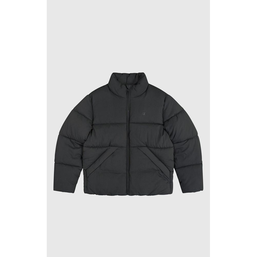 Champion Black Polyamide Parka - Eljoys Fashion 