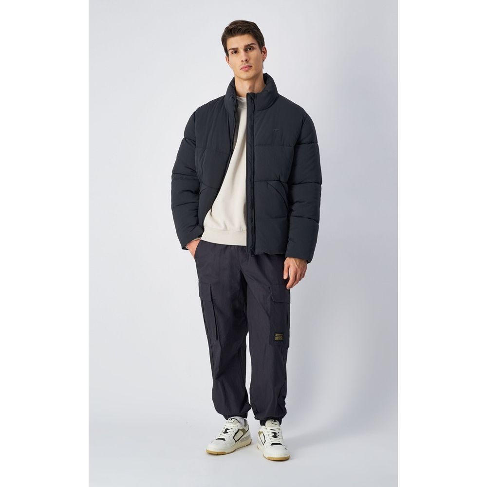 Champion Black Polyamide Parka - Eljoys Fashion 