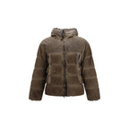 C.P. Company Brown Polyamide Full-Length Jacket - Eljoys Fashion 