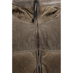 C.P. Company Brown Polyamide Full-Length Jacket - Eljoys Fashion 