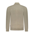 Norway 1963 Green Polyester Men's Sweater - Eljoys Fashion 