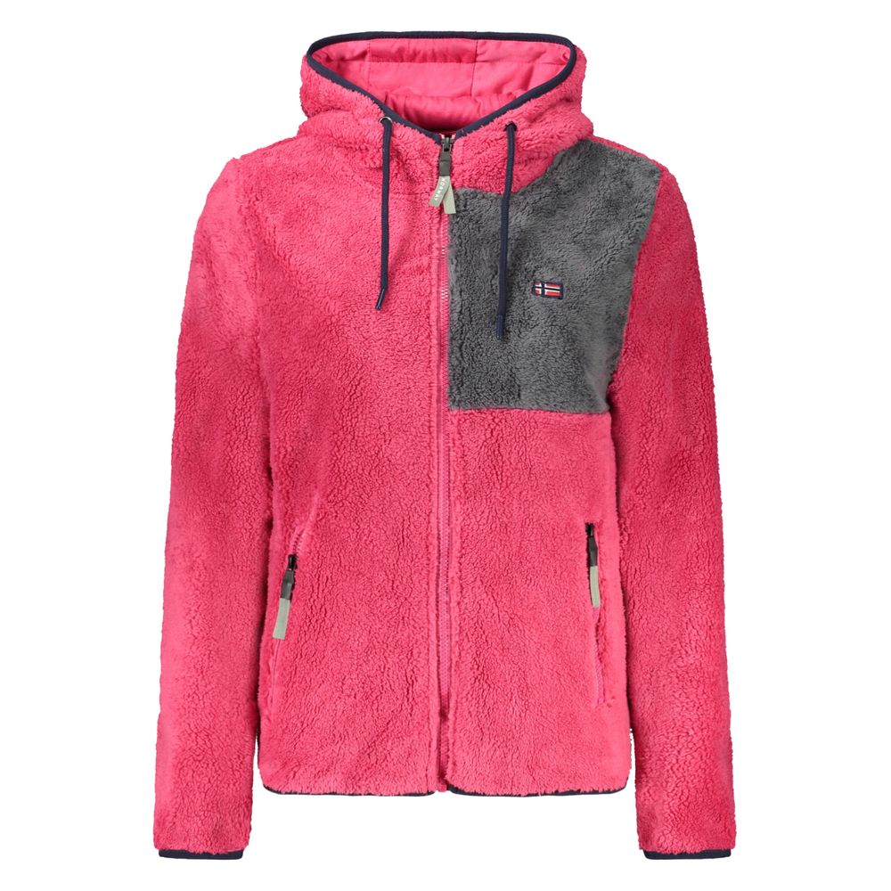 Norway 1963 Pink Polyester Women's Sweatshirt - Eljoys Fashion 
