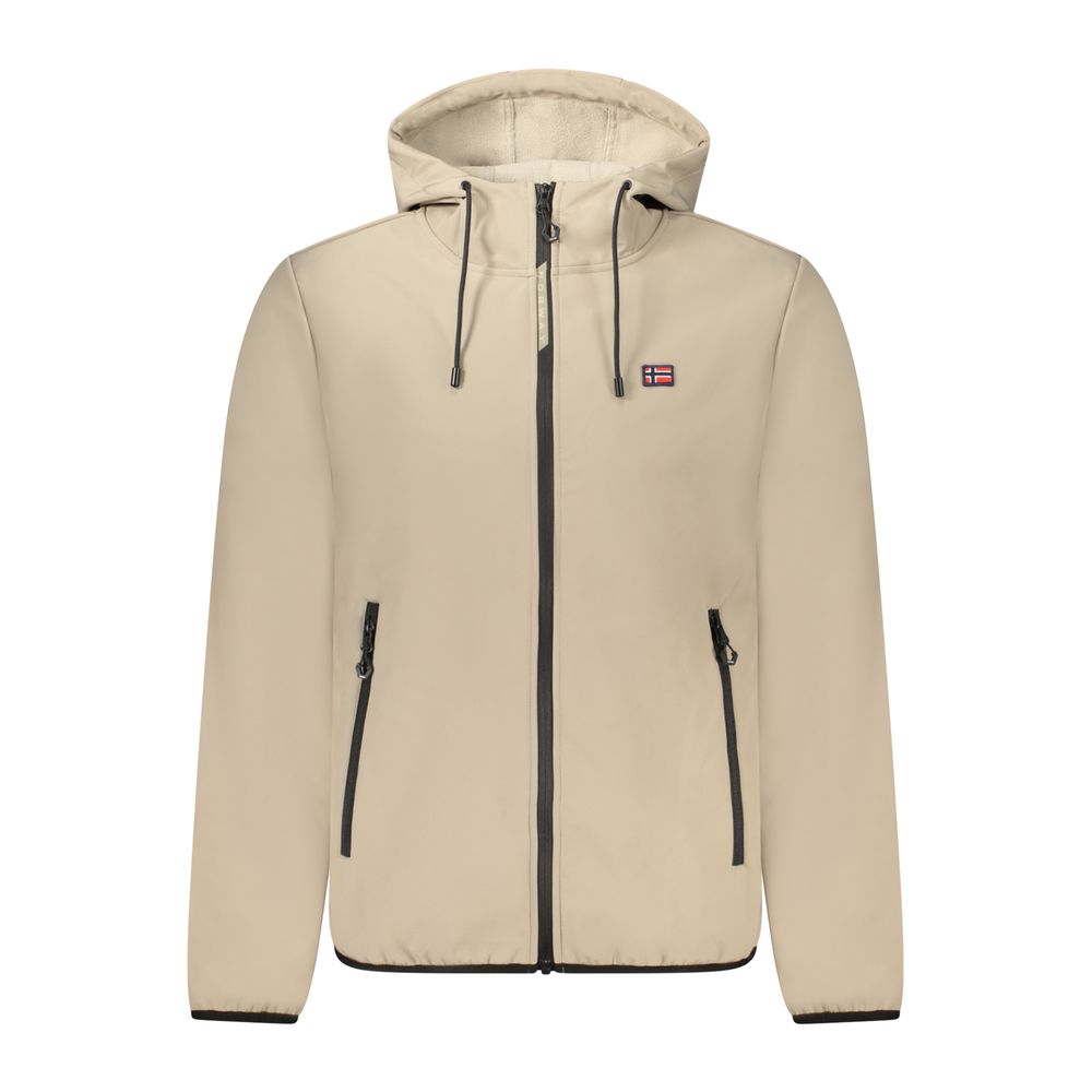 Norway 1963 Beige Polyester Mens Jacket - Eljoys Fashion 