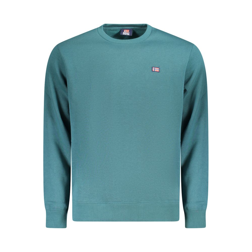 Norway 1963 Verde Cotton Mens Sweatshirt - Eljoys Fashion 