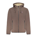 Norway 1963 Brown Polyester Men's Jacket - Eljoys Fashion 