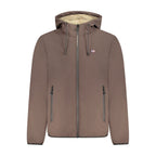 Norway 1963 Brown Polyester Men's Jacket - Eljoys Fashion 