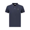 Iceberg Blue Cotton Mens Polo Shirt - Eljoys Fashion 