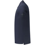 Iceberg Blue Cotton Mens Polo Shirt - Eljoys Fashion 