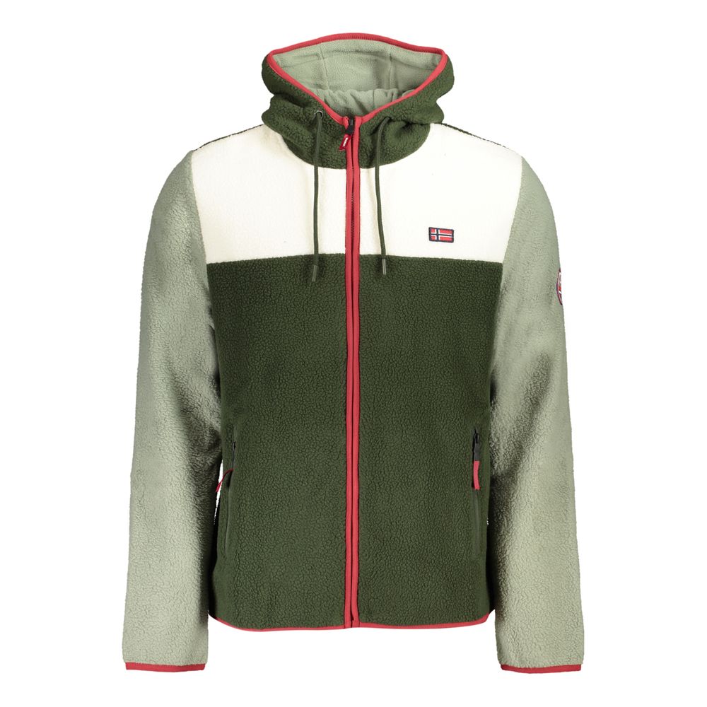 Norway 1963 Verde Polyester Men's Jacket - Eljoys Fashion 