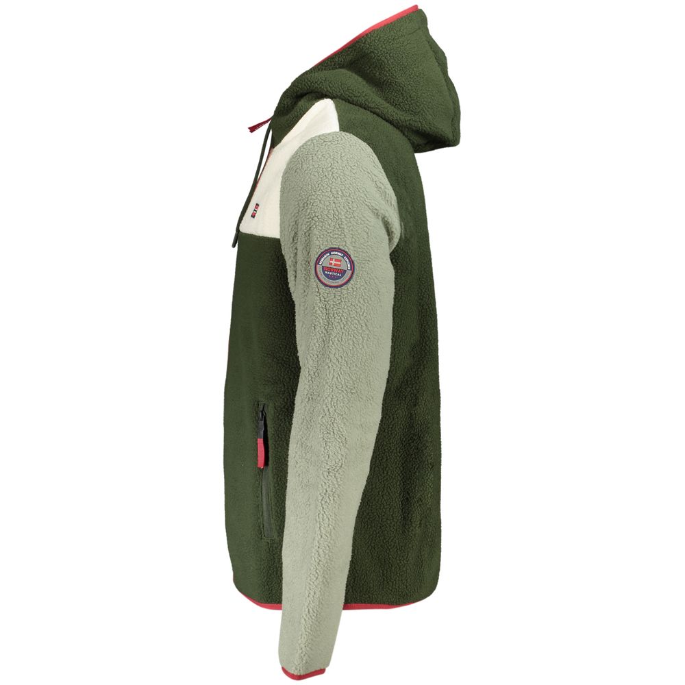 Norway 1963 Verde Polyester Men's Jacket - Eljoys Fashion 