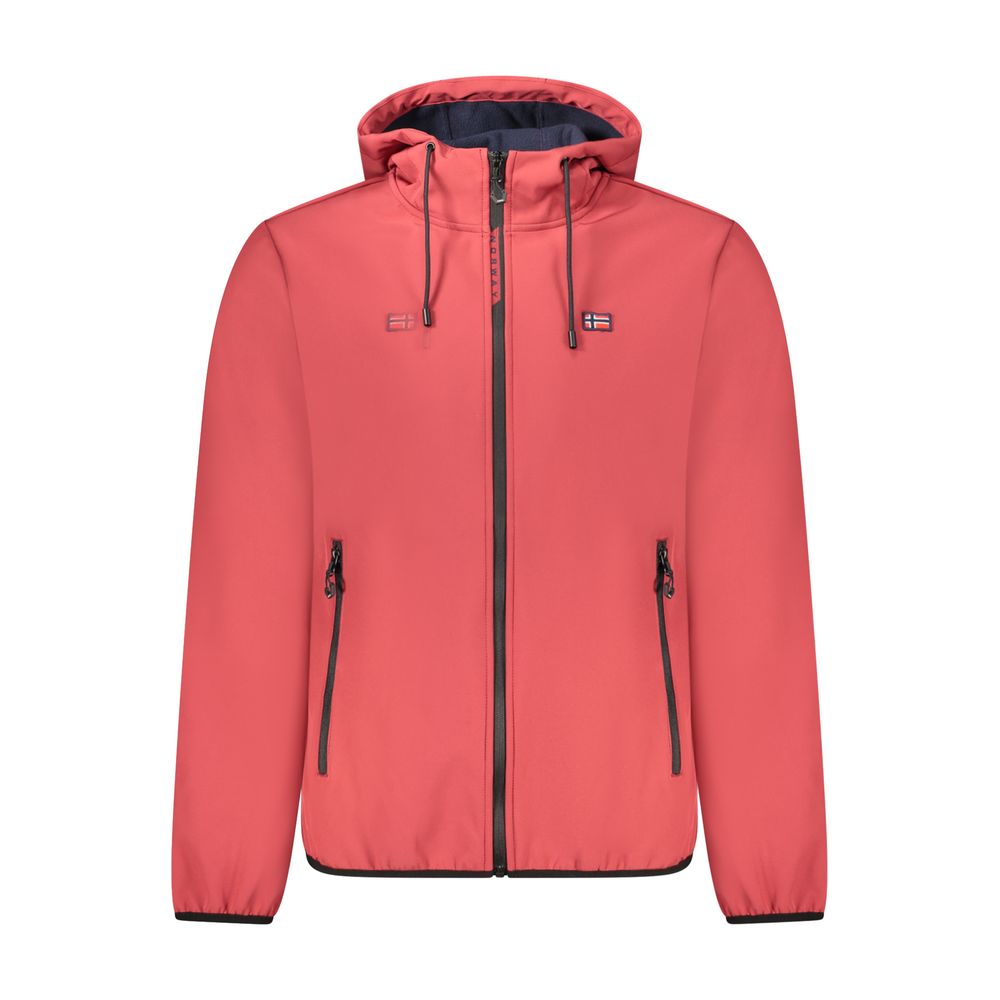 Norway 1963 Rosso Polyester Men Jacket - Eljoys Fashion 