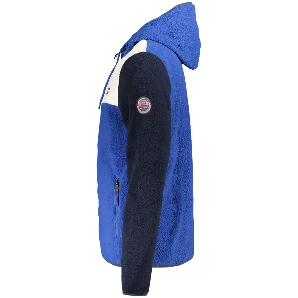 Norway 1963 Blue Polyester Men's Jacket - Eljoys Fashion 