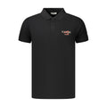 Iceberg Black Cotton Men's Polo Shirt - Eljoys Fashion 