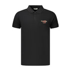 Iceberg Black Cotton Men's Polo Shirt - Eljoys Fashion 