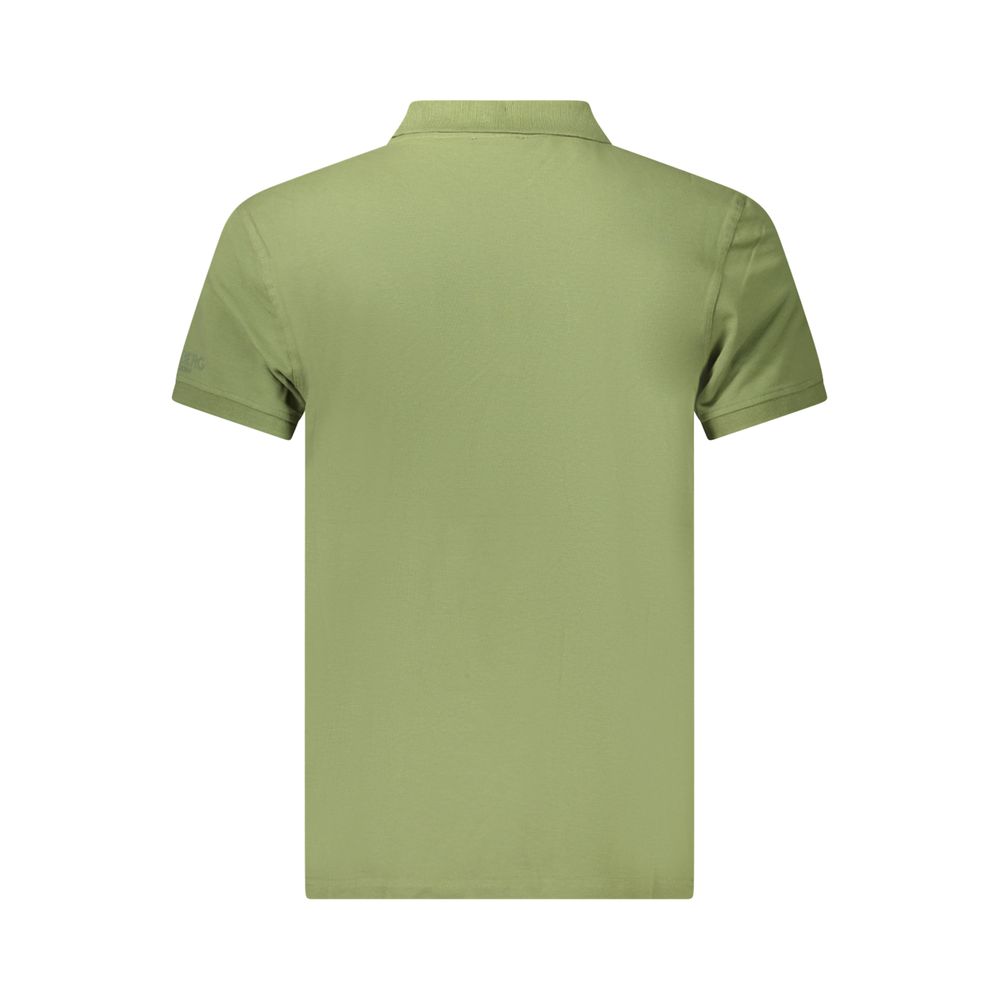 Iceberg Verde Cotton Men's Polo - Eljoys Fashion 