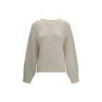 Khaite Beige Cashmere Sweater - Eljoys Fashion 