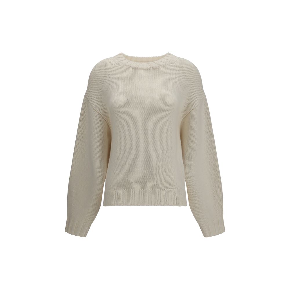 Khaite Beige Cashmere Sweater - Eljoys Fashion 
