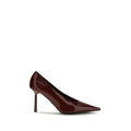 Prada Bordeaux Goatskin High Heel Pumps - Eljoys Fashion 