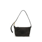 Miu Miu Black Suede Leather Shoulder Bag - Eljoys Fashion 