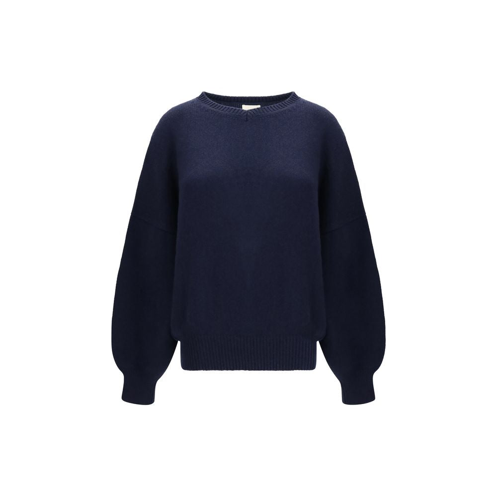 Khaite Blue Cashmere Sweater - Eljoys Fashion 