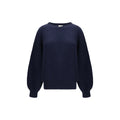 Khaite Blue Cashmere Sweater - Eljoys Fashion 