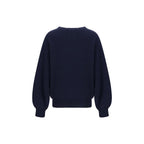 Khaite Blue Cashmere Sweater - Eljoys Fashion 