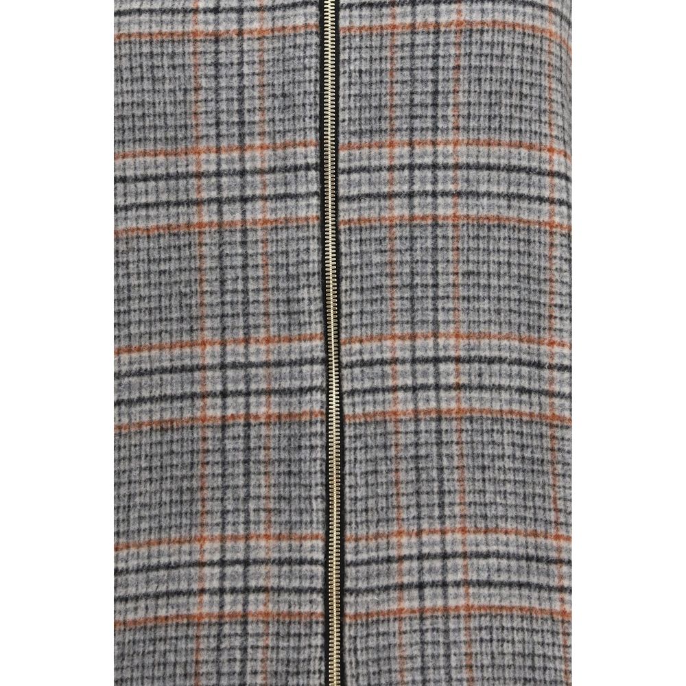 Darkpark Gray Wool Oves Aries Bomber - Eljoys Fashion 