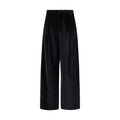 Darkpark Black Viscose Casual Pants - Eljoys Fashion 
