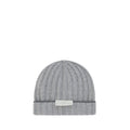 Brunello Cucinelli Gray Cashmere Beanie - Eljoys Fashion 