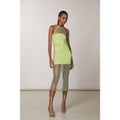 Patrizia Pepe Yellow Polyester Casual Dress - Eljoys Fashion 
