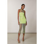 Patrizia Pepe Yellow Polyester Casual Dress - Eljoys Fashion 