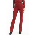 Patrizia Pepe Red Viscose Casual Pants - Eljoys Fashion 