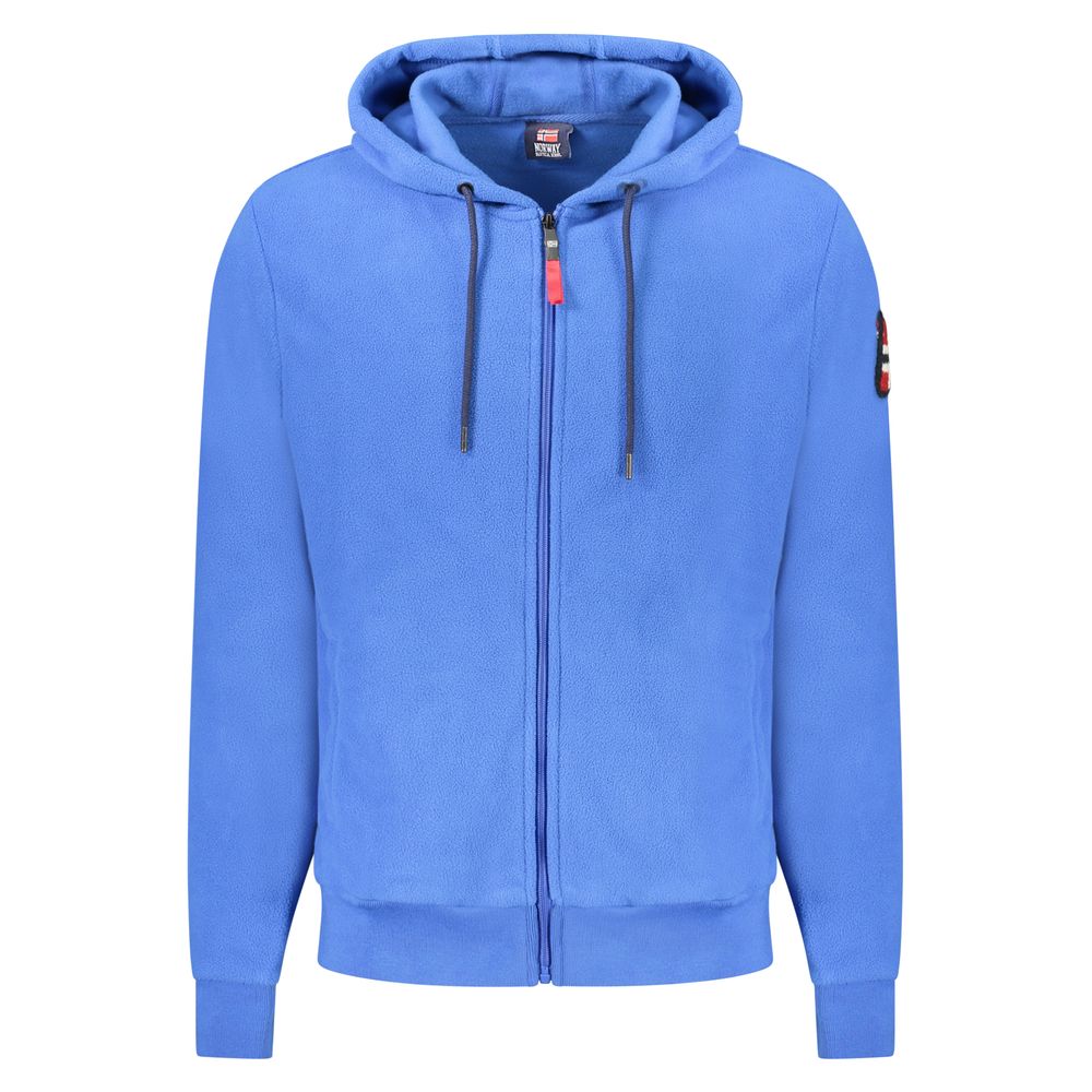 Norway 1963 Blue Polyester Men's Sweatshirt - Eljoys Fashion 