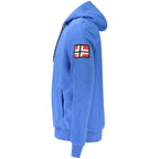 Norway 1963 Blue Polyester Men's Sweatshirt - Eljoys Fashion 