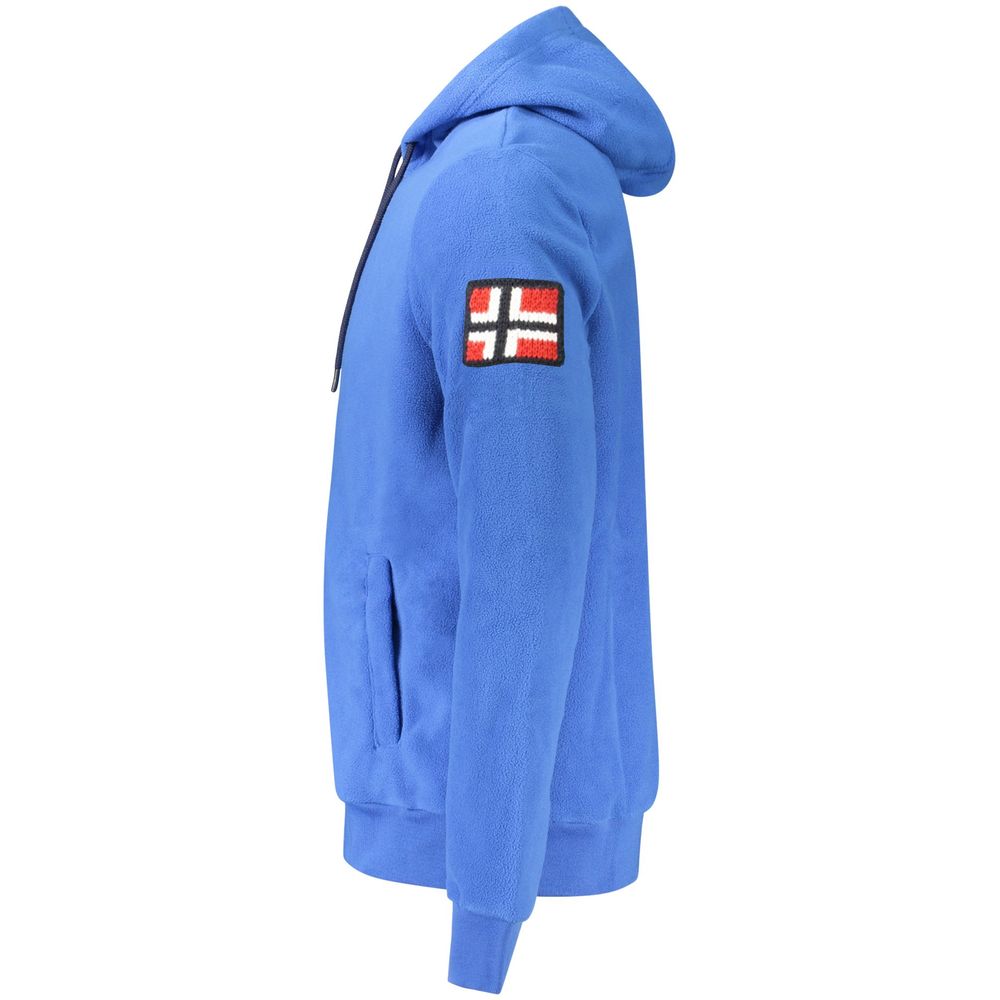 Norway 1963 Blue Polyester Men's Sweatshirt - Eljoys Fashion 