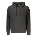 Norway 1963 Black Polyester Mens Sweatshirt with Hood - Eljoys Fashion 