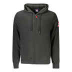 Norway 1963 Black Polyester Mens Sweatshirt with Hood - Eljoys Fashion 