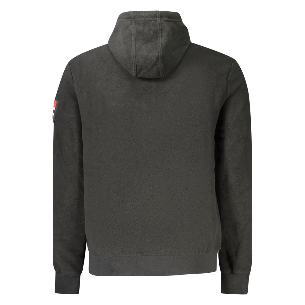 Norway 1963 Black Polyester Mens Sweatshirt with Hood - Eljoys Fashion 