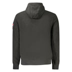 Norway 1963 Black Polyester Mens Sweatshirt with Hood - Eljoys Fashion 