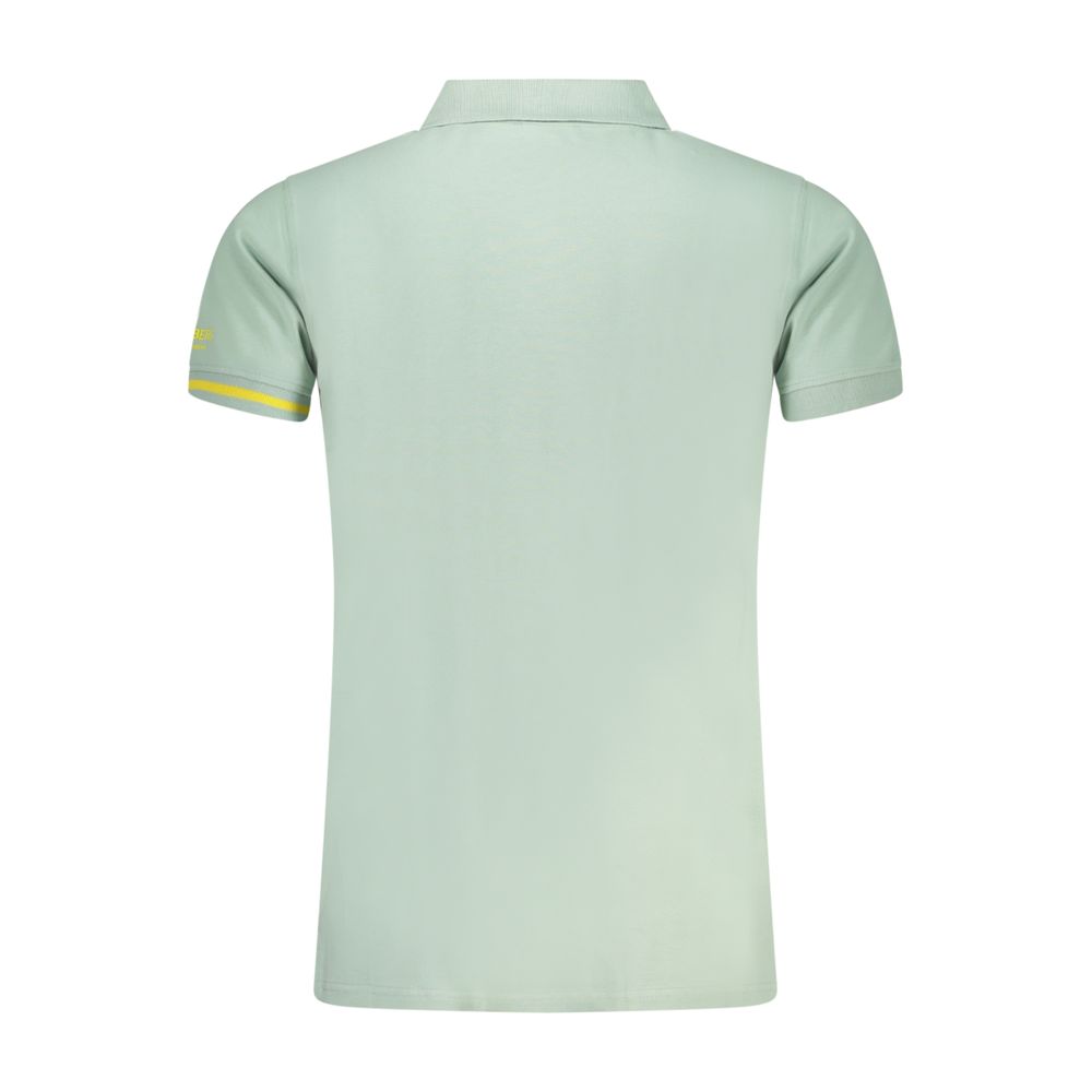 Iceberg Verde Cotton Men Polo Shirt - Eljoys Fashion 