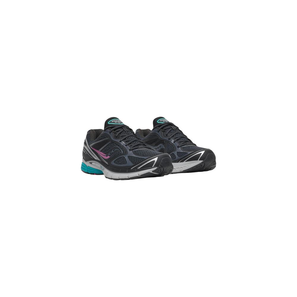 Saucony Black Synthetic Athletic Sneakers - Eljoys Fashion 