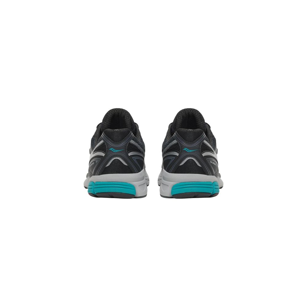 Saucony Black Synthetic Athletic Sneakers - Eljoys Fashion 